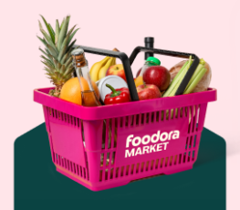 Náhledový obrázek - Sleva 10 % při nákupu nad 799 Kč na foodora MARKET